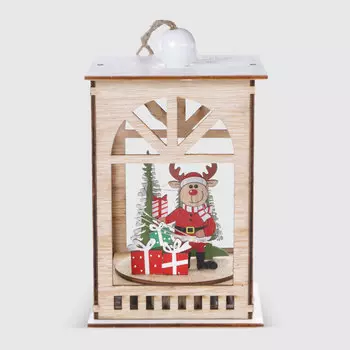 Фонарь Ad trend NY декоративный 10x10x17 см 5 LED в ассортименте