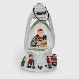 Фонарь декоративный Sinowish новогодний Дед мороз 22,5 см