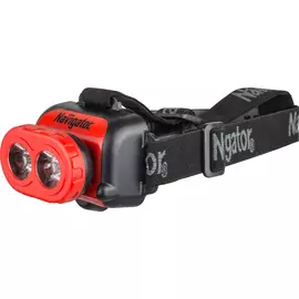 Фонарь налобный Navigator NPT-H09-3AA, красный