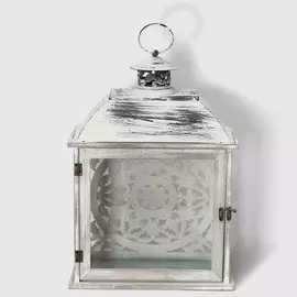 Фонарь-подсвечник Boltze большой белый