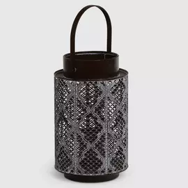 Фонарь-подсвечник Dekor pap 15x15x15 см черный