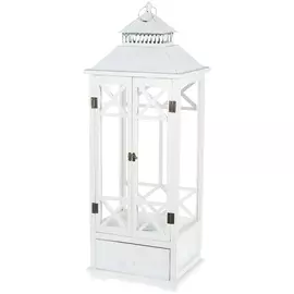 Фонарь-подсвечник Minhou lisheng белый 32х26х86,5 см