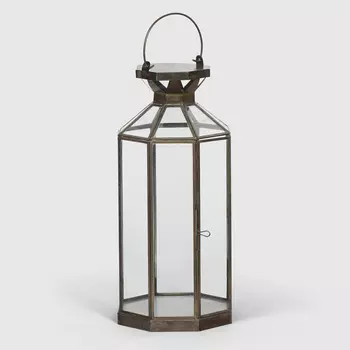 Фонарь-подсвечник P.M. Overseas 21х21х44 см