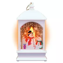 Фонарь светодиодный Gauss Holiday Снеговик 7х13,8 см