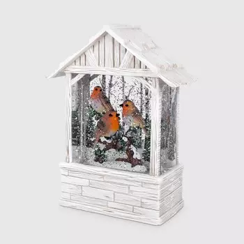 Фонарь Victory Technology декоративный снегири 15,9х7,6х21 см