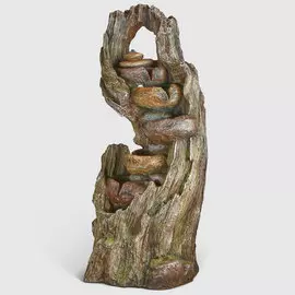 Фонтан высокий For far crafts пень 48x40x112cm