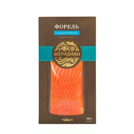 Форель Меридиан филе-кусок слабосоленая, 300 г