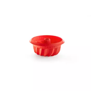 Форма глубокая Lekue "Саварен" 22 см красная