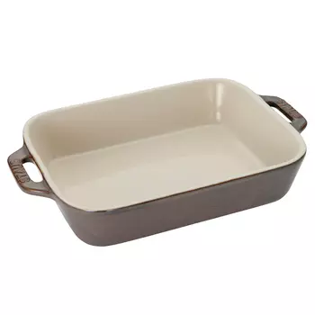 Форма керамическая Staub 20х16 см античный серый