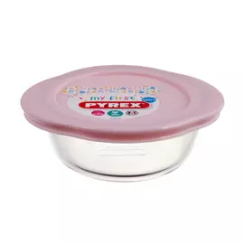 Форма круглая с крышкой 15см Pyrex