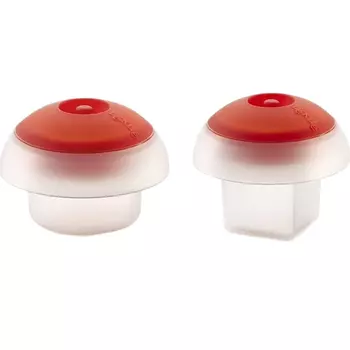 Форма Lekue для приготовления яиц в СВЧ круглая, квадратная, прозрачная, 2 шт