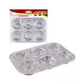 Форма Paterra для маффинов и кексов 8,6х5,5 см