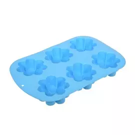 Форма силиконовая Marmiton ромашки 6 ячеек в ассортименте