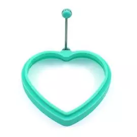 Формочка для яичницы Fissman сердце 11x2см аквамарин