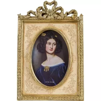 Фоторамка 10х15 Glasar настольная 17х3х25 см