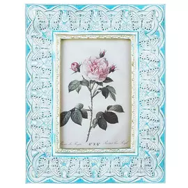 Фоторамка Bailiyuan Arts голубая 10х15 см