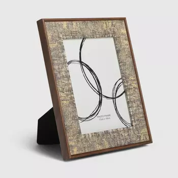 Фоторамка Intco коричневая 13х18 см