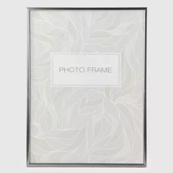 Фоторамка Intco серебристая алюминий 30х40 см