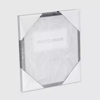 Фоторамка Intco серебрянного цвета 13х15 см