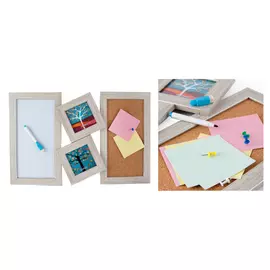 Фоторамка-коллаж Русские сувениры на 2 фото с досками для записи 52x34 см