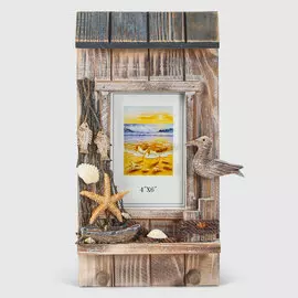 Фоторамка Liansheng цвет бежевый 19x5x33.5 см