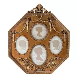Фоторамка настенная Glasar на 4 фотографии 28x2x32см