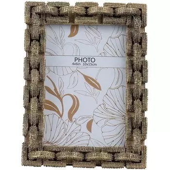 Фоторамка настольная Glasar 14х3х18 см