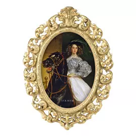 Фоторамка настольная Glasar 22x3x29см