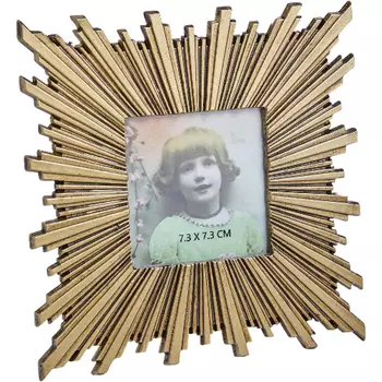 Фоторамка настольная Glasar для фото 5х5 см/ 16х2х16 см