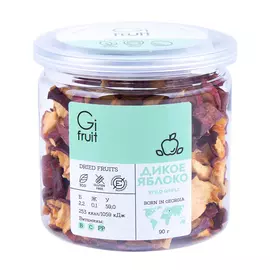 Фрукты сушеные Gifruit Дикое яблоко, 90 г