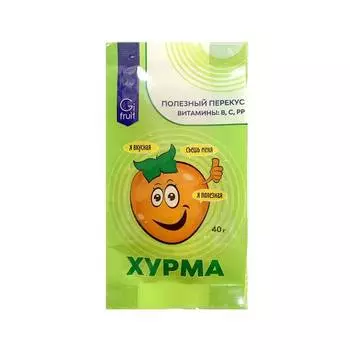 Фрукты сушеные Gifruit хурма, 40 г