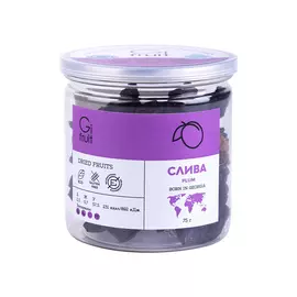 Фрукты сушеные Gifruit Слива, 75 г