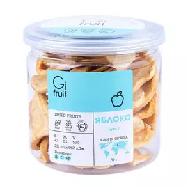 Фрукты сушеные Gifruit Яблоко, 70 г