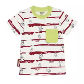 Футболка для мальчика Lucky Child-МИШКИ полосатая