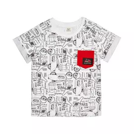 Футболка Lucky Child Лемур в Париже цветная