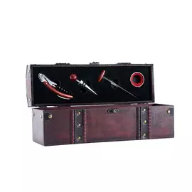 Футляр для вина с аксессуарами 4 пр. Gipfel