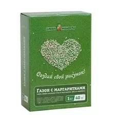 Газон Green Meadow с маргаритками 1 кг