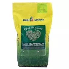 Газон Green Meadow с маргаритками 5 кг