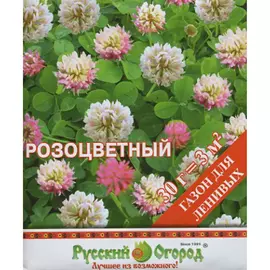 Газон Русский Огород Розоцветный газон для ленивых 30 г