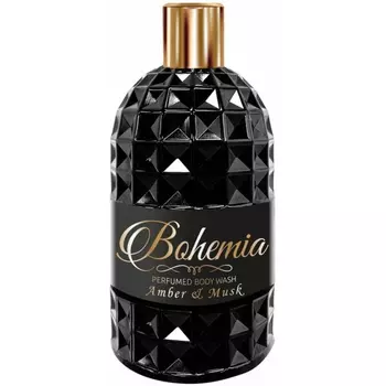Гель Bohemia для душ парфюмированный амбра и мускус диск-топ 500 мл