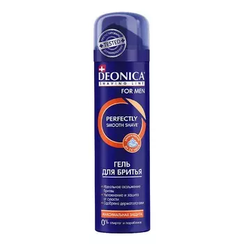Гель для бритья Deonica For men Максимальная защита 200 мл