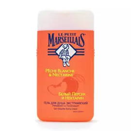 Гель для душа белый персик и нектарин 650мл Lpm 1031800