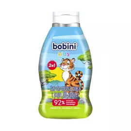 Гель для душа и пена для ванны 2в1 BOBINI Тигр 660 мл1+