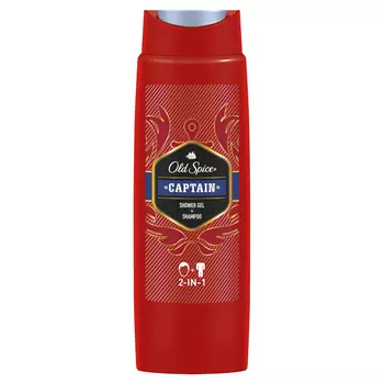 Гель для душа и шампунь Old Spice Сaptain 250 мл