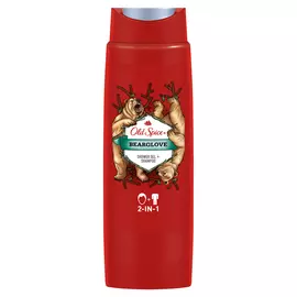 Гель для душа и шампунь Old Spice Bearglove 2в1 250 мл