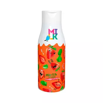 Гель для душа Milk Клубничный коктейль 500 мл