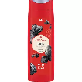 Гель для душа Old Spice 2в1 Rock with Charcoal 400 мл