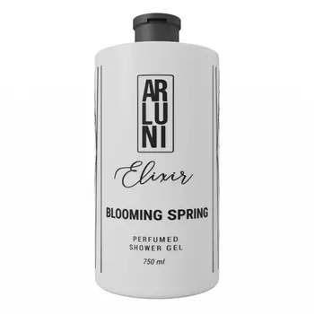 Гель для душа парфюмированный Arluni Elixir Blooming spring 750 мл
