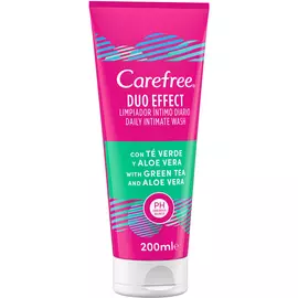 Гель для интимной гигиены Carefree Duo Effect с Зеленым чаем и Алоэ вера 200 мл