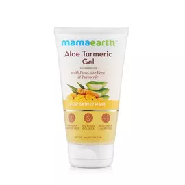 Гель для кожи и волос Mamaearth Pure Aloe Vera &amp; Turmeric, алое и куркума, 150 мл